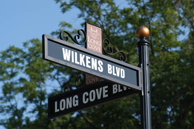 Long Cove Street Sign